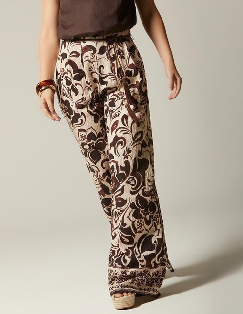 Pantalón relaxed amplio para mujer Pantalón relaxed amplio para mujer