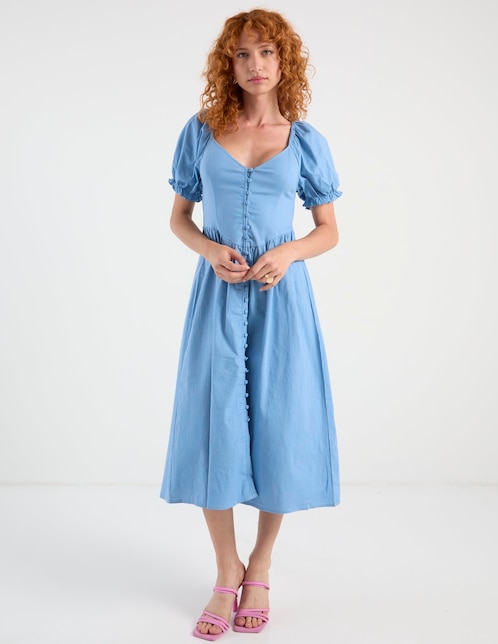 Vestido midi casual para mujer 1