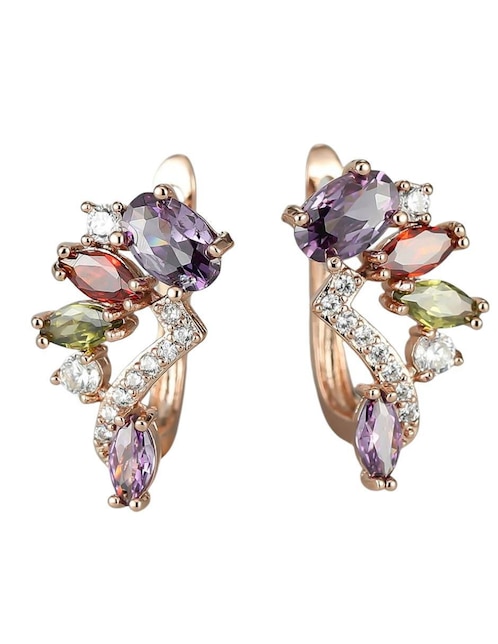 Aretes de media luna Tuluxe