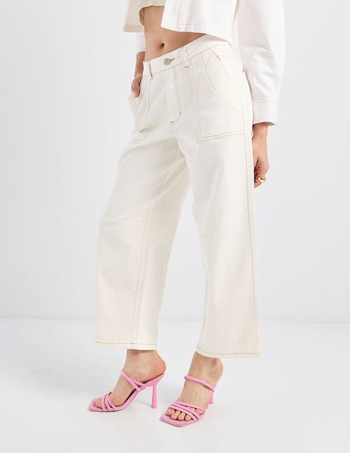 Pantalón amplio para mujer 1