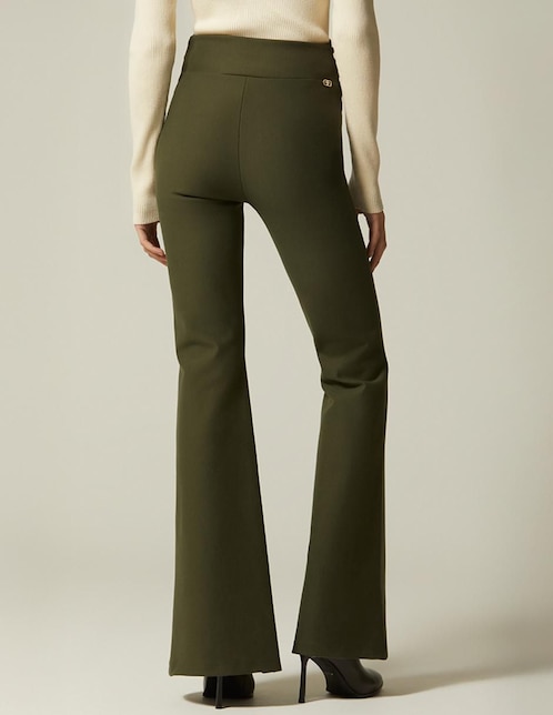 Pantalón plisado Studio F amplio para mujer