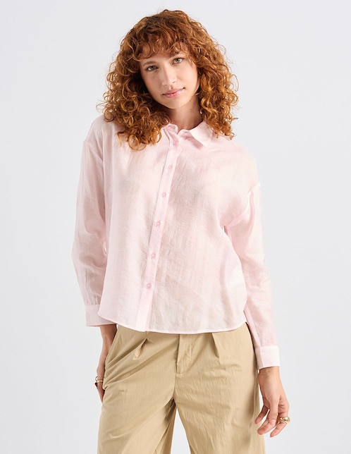Camisa manga larga para mujer 1