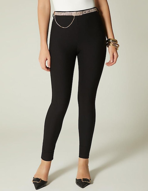 Legging a la cintura con elástico para mujer 1