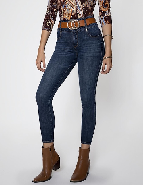 Jeans ultra slim Itaka para mujer