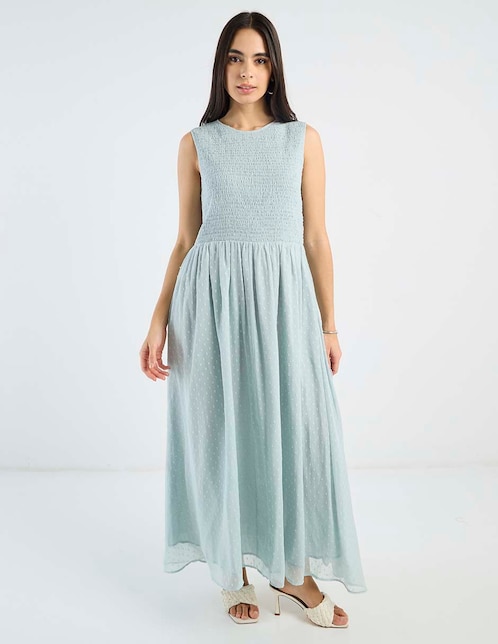 Vestido largo casual para mujer