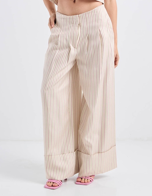 Pantalón easy pant wide leg para mujer 1