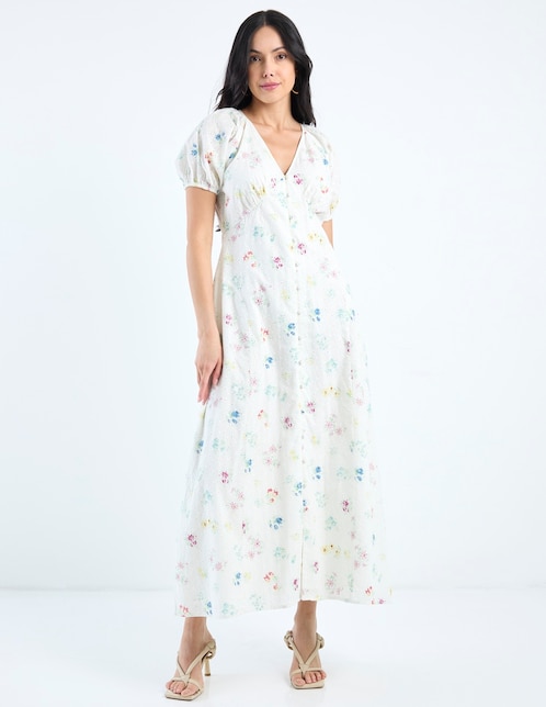 Vestido largo casual para mujer