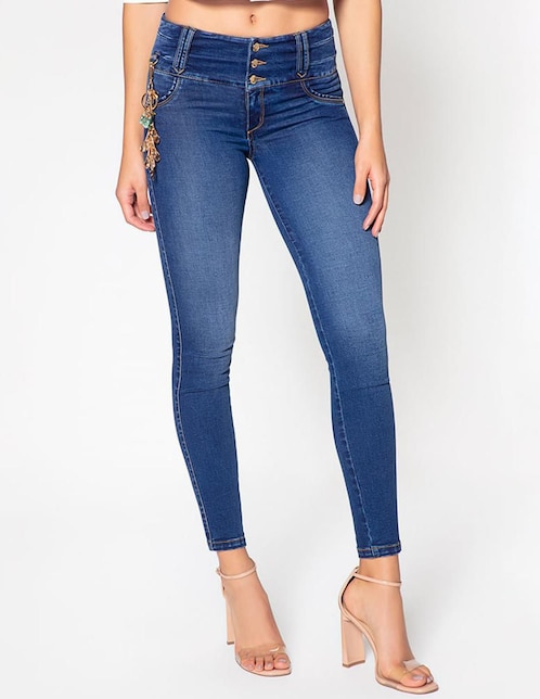 Jeans ultra slim Studio F para mujer