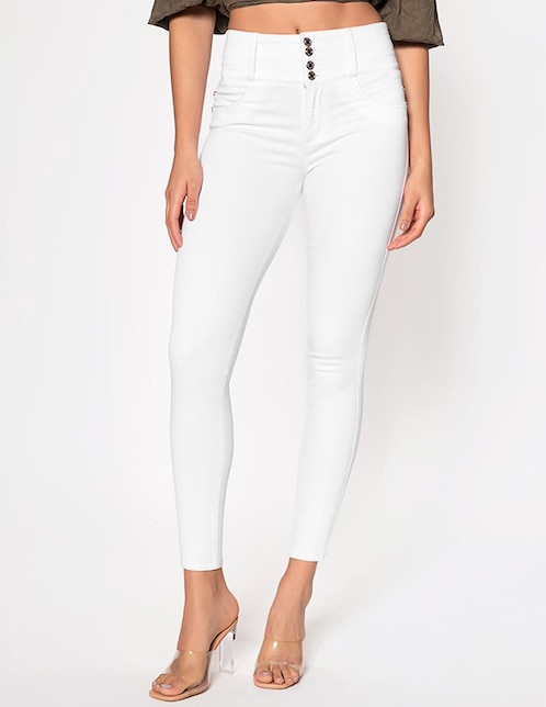 Jeans ultra slim Studio F Alberta para mujer