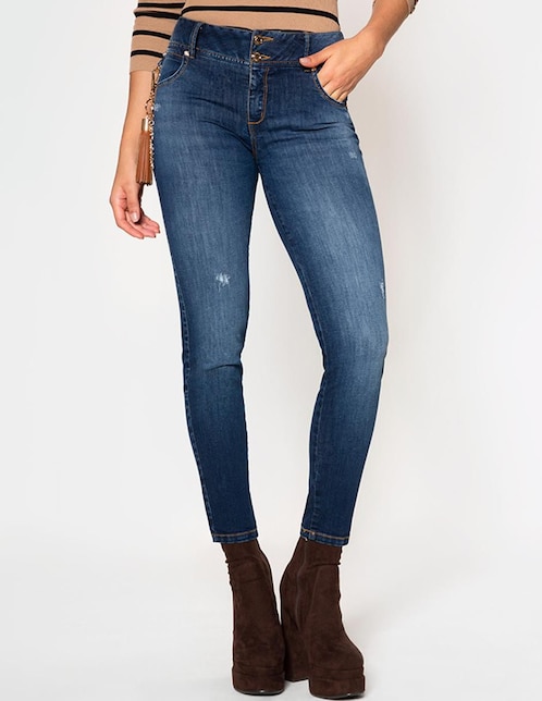 Jeans skinny Akora para mujer