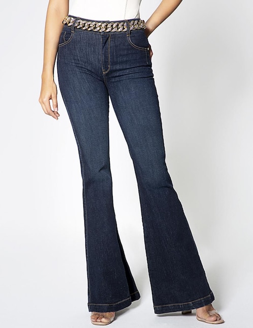 Jeans campana Studio F Akora para mujer