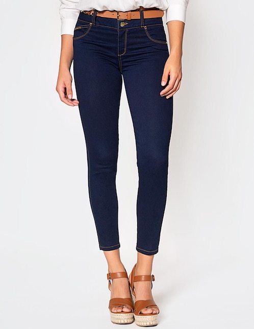Jeans capri ultra slim Tennessee para mujer