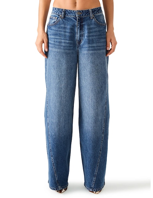 Jeans straight para mujer 1