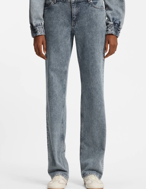 Jeans straight cintura Hugo Blue para mujer