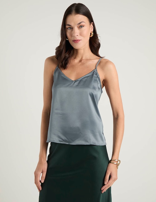 Blusa sin manga para mujer 1