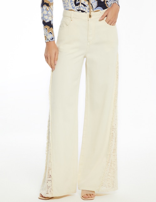 Jeans relaxed wide leg Estambul Artesania Denim Zanzibar para mujer