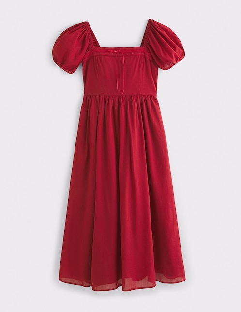 VESTIDO ABERCROMBIE & FITCH, XCH, ROJO