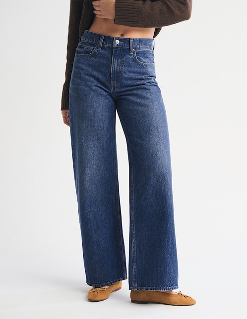 Jeans wide leg para mujer 1