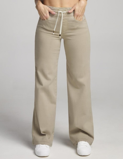 Jeans wide leg 0181Came para mujer 1