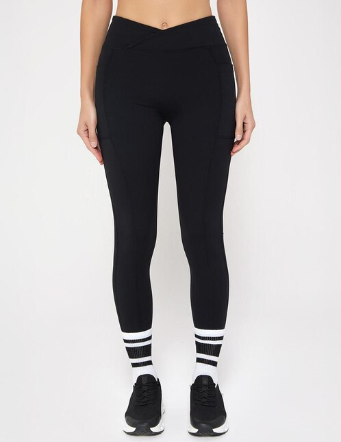 Legging Línea Deportiva a la cintura con elástico para mujer Legging Línea Deportiva a la cintura con elástico para mujer