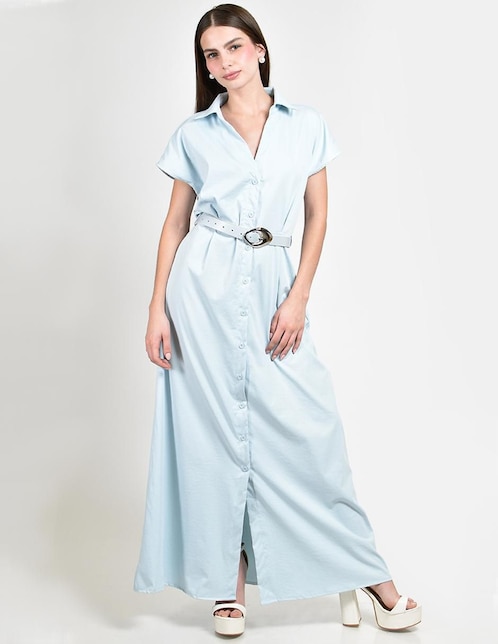 Vestido largo casual para mujer 1
