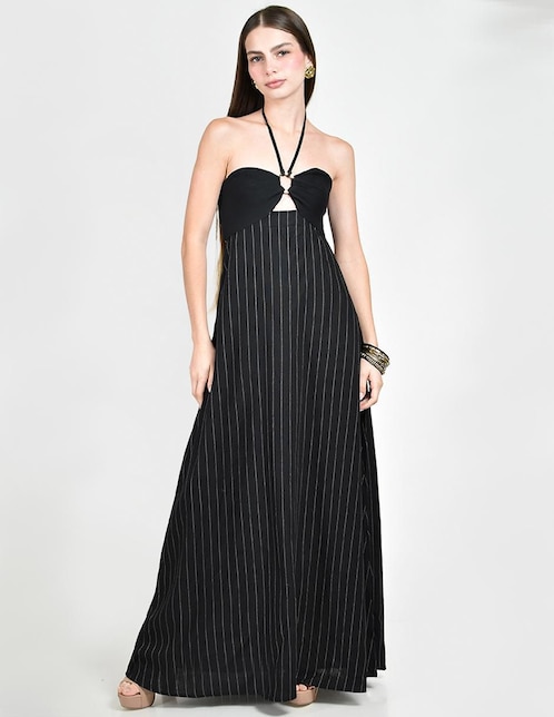 Vestido largo casual para mujer 1