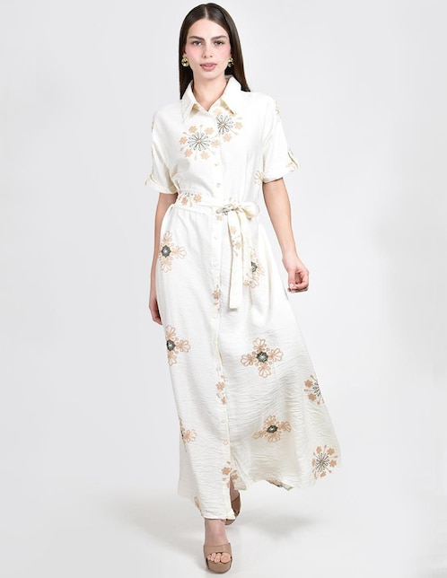 Vestido largo casual para mujer 1