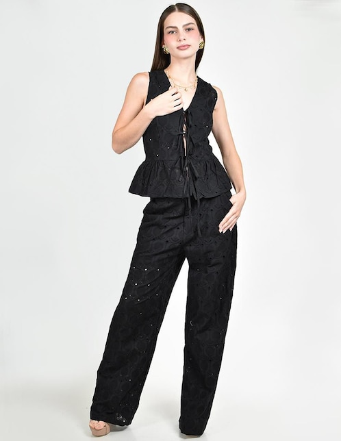 Conjunto Roman Fashion de algodón para mujer