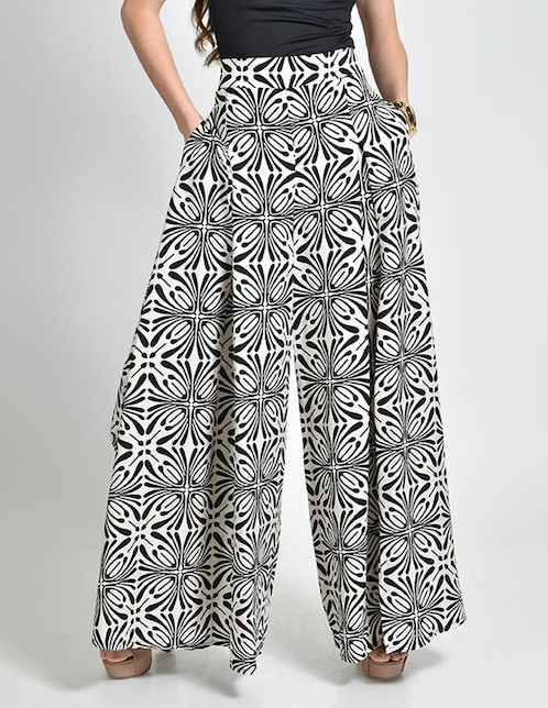 Pantalón relaxed Roman Fashion amplio para mujer