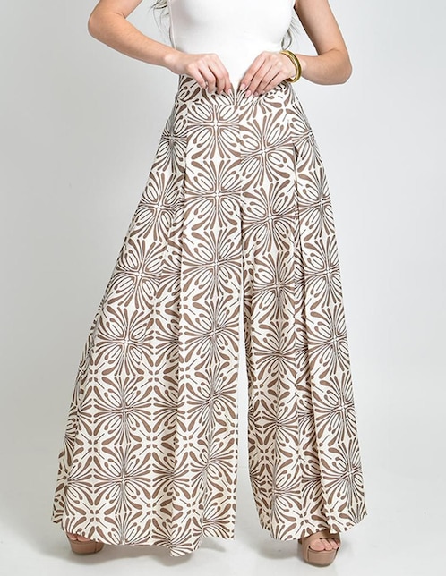 Pantalón relaxed amplio para mujer
