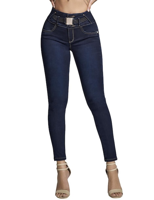 Jeans super skinny Seven Jeans corte cintura alta para mujer