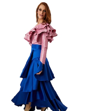Blusa Beatriz Meade manga larga para mujer