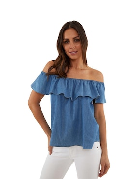 Blusa Beatriz Meade sin manga para mujer