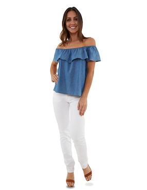 Blusa Beatriz Meade sin manga para mujer