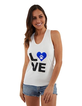 Blusa Beatriz Meade sin manga para mujer