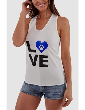Blusa Beatriz Meade sin manga para mujer