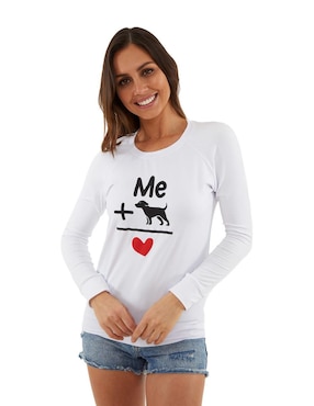 Blusa Beatriz Meade manga larga para mujer