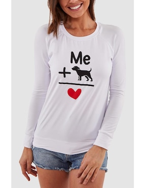 Blusa Beatriz Meade manga larga para mujer