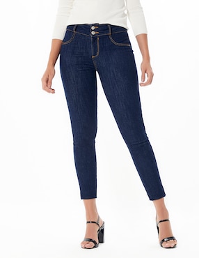 Jeans Skinny Studio F Corte Cadera Para Mujer