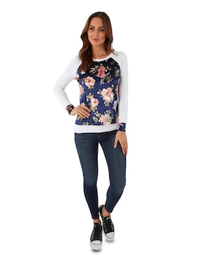 Blusa Beatriz Meade manga larga para mujer