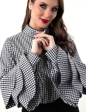 Blusa Beatriz Meade manga larga para mujer