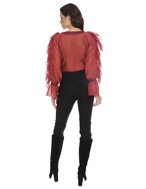 Blusa Beatriz Meade manga larga para mujer