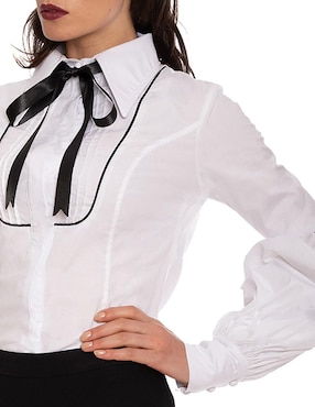 Blusa Beatriz Meade manga larga para mujer