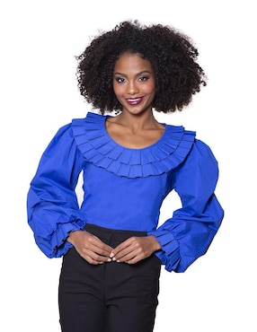 Blusa Beatriz Meade manga larga para mujer