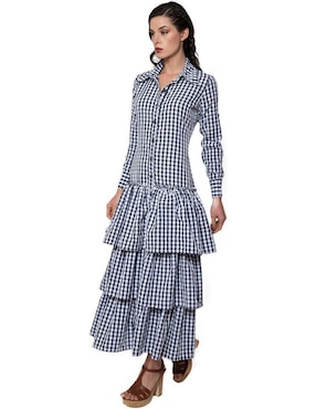 Vestido maxi casual Beatriz Meade para mujer