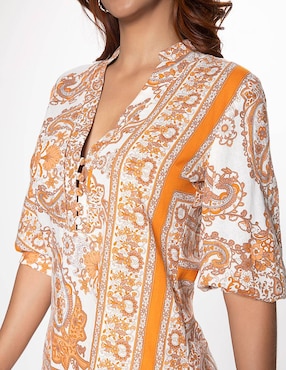 Blusa Studio F manga larga para mujer