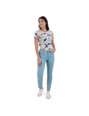 Pantalón capri Supply skinny para mujer