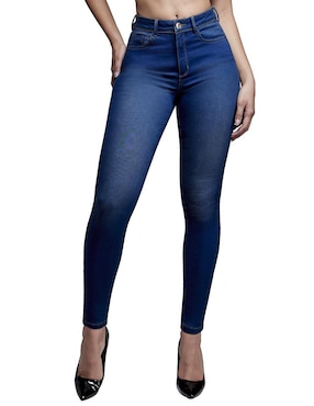 Seven Jeans Super Skinny Corte Cintura Alta Para Mujer