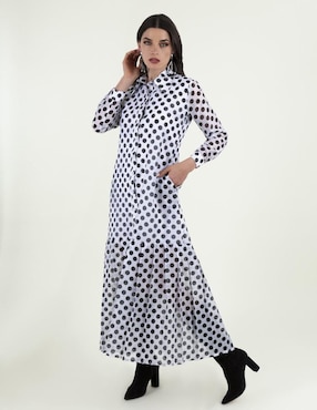 Vestido maxi casual Beatriz Meade para mujer