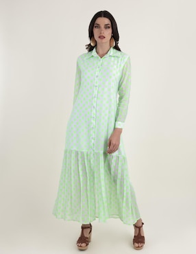 Vestido maxi casual Beatriz Meade para mujer